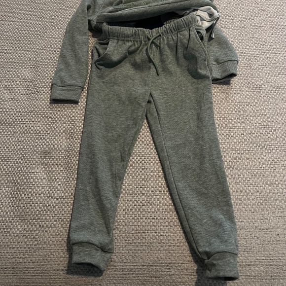Andy & Evan 2- Piece Boys Set Pants and 1/4 zip Pullover Green Size 6 New w/Tags - Picture 4 of 10